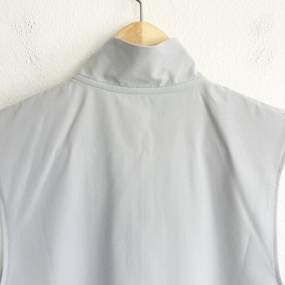 Under Armour S Vanish Hybrid Vest Gray Colorblock Zip Lightweight Athletic - Picture 5 of 7